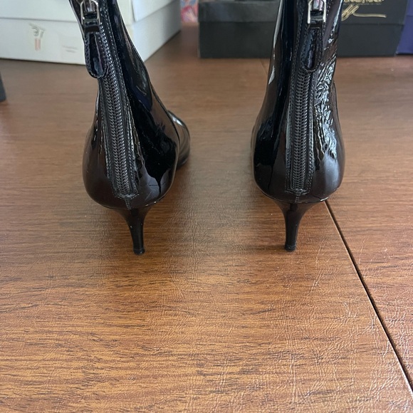 Balmain designer black bootie patent leather, excellent condition - Picture 5 of 8